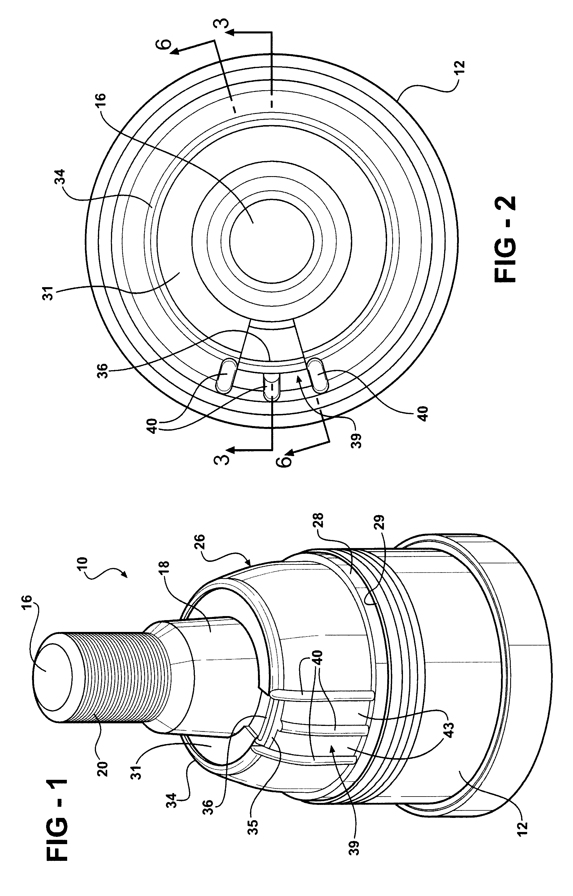 Dust boot with grease relief passage