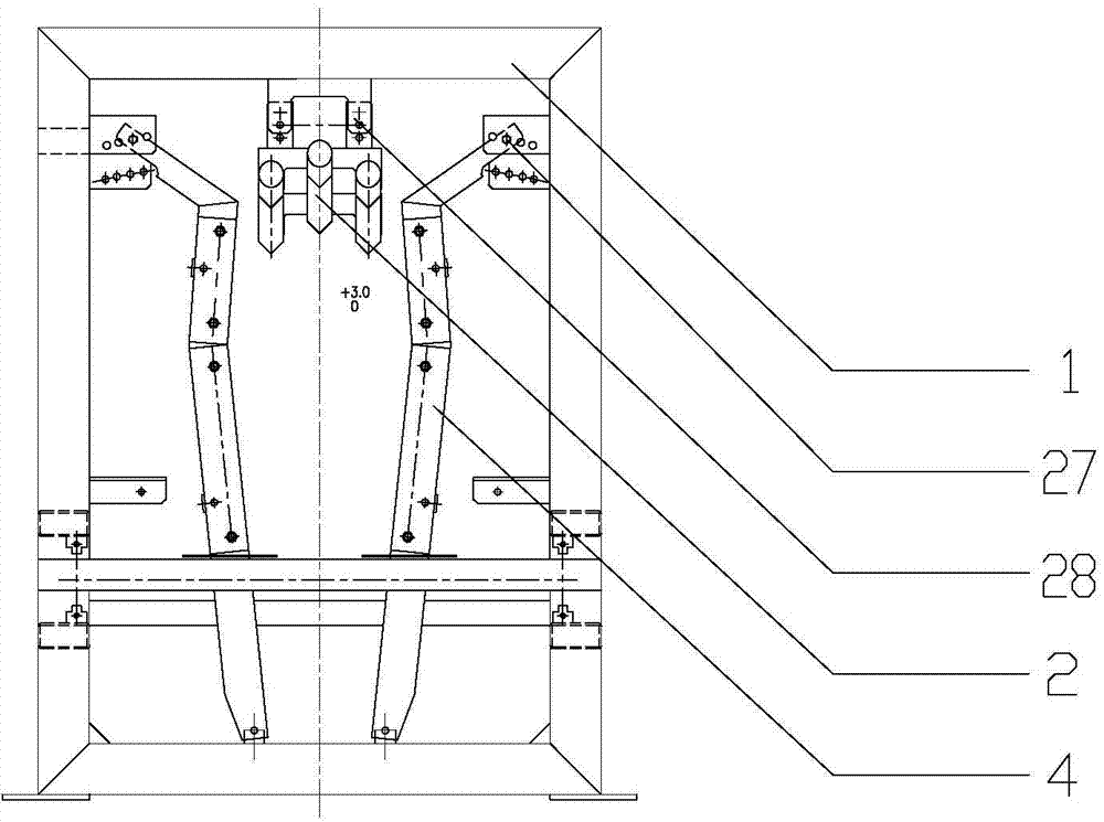 Intelligent intermediate-frequency instantaneous voltage-transformation automatic three-point electrical stunning machine and using method thereof