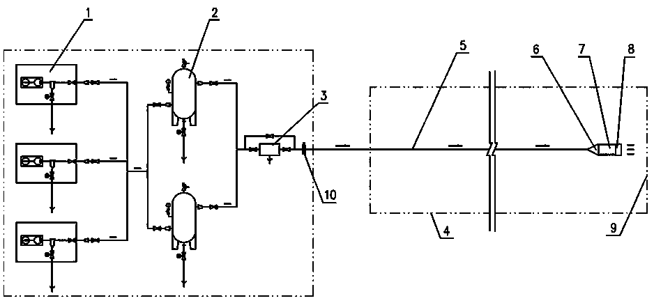 Ventilation method for construction of super-long tunnel