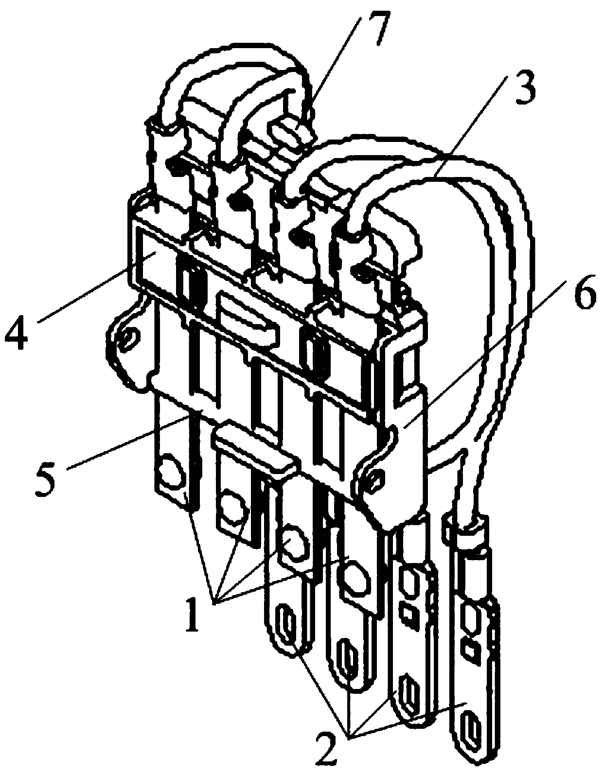 Contact system for small relays