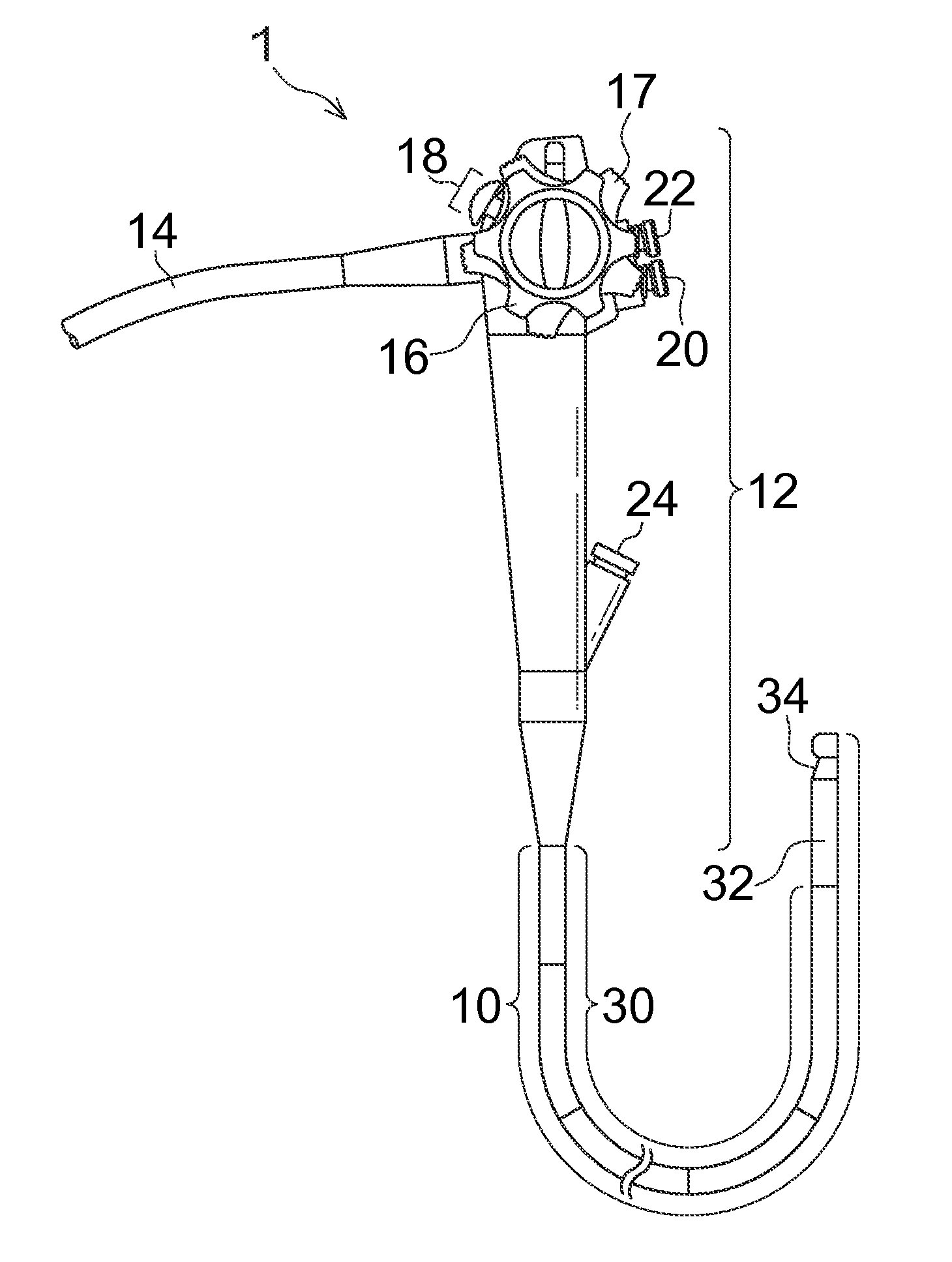 Hood for ultrasonic endoscope and ultrasonic endoscope