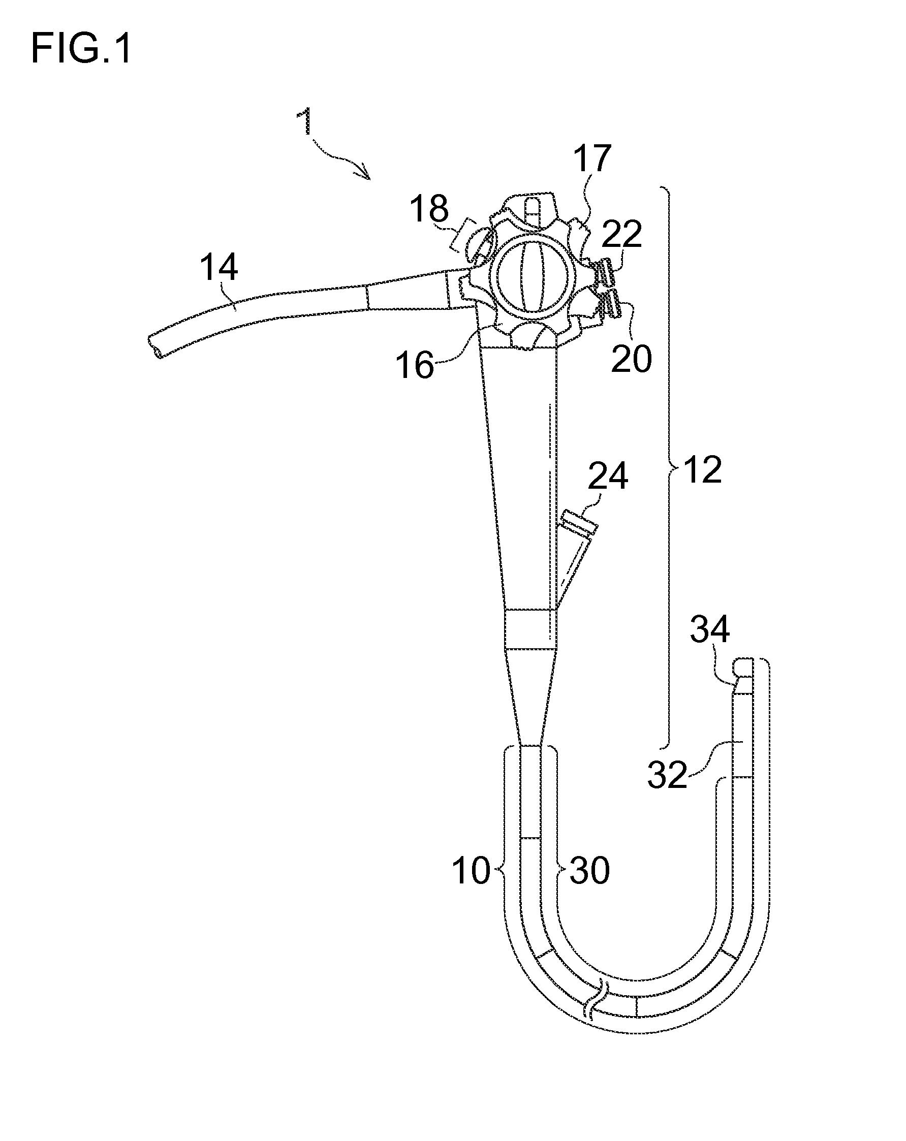 Hood for ultrasonic endoscope and ultrasonic endoscope