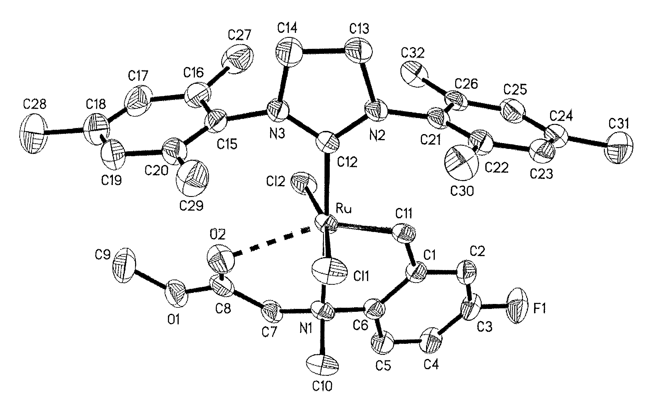 Highly active metathesis catalysts selective for ROMP and RCM reactions