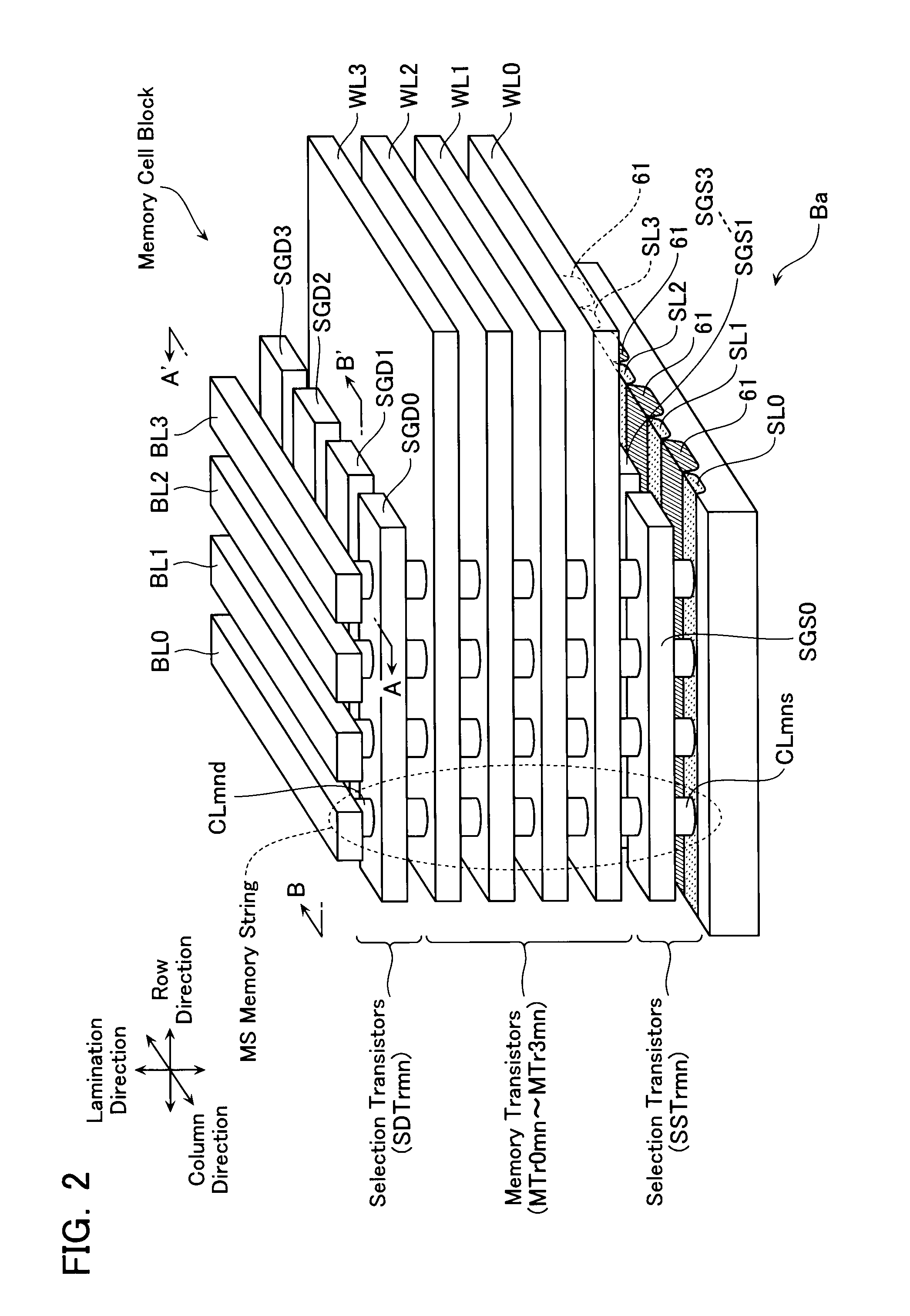 Non-volatile semiconductor storage device