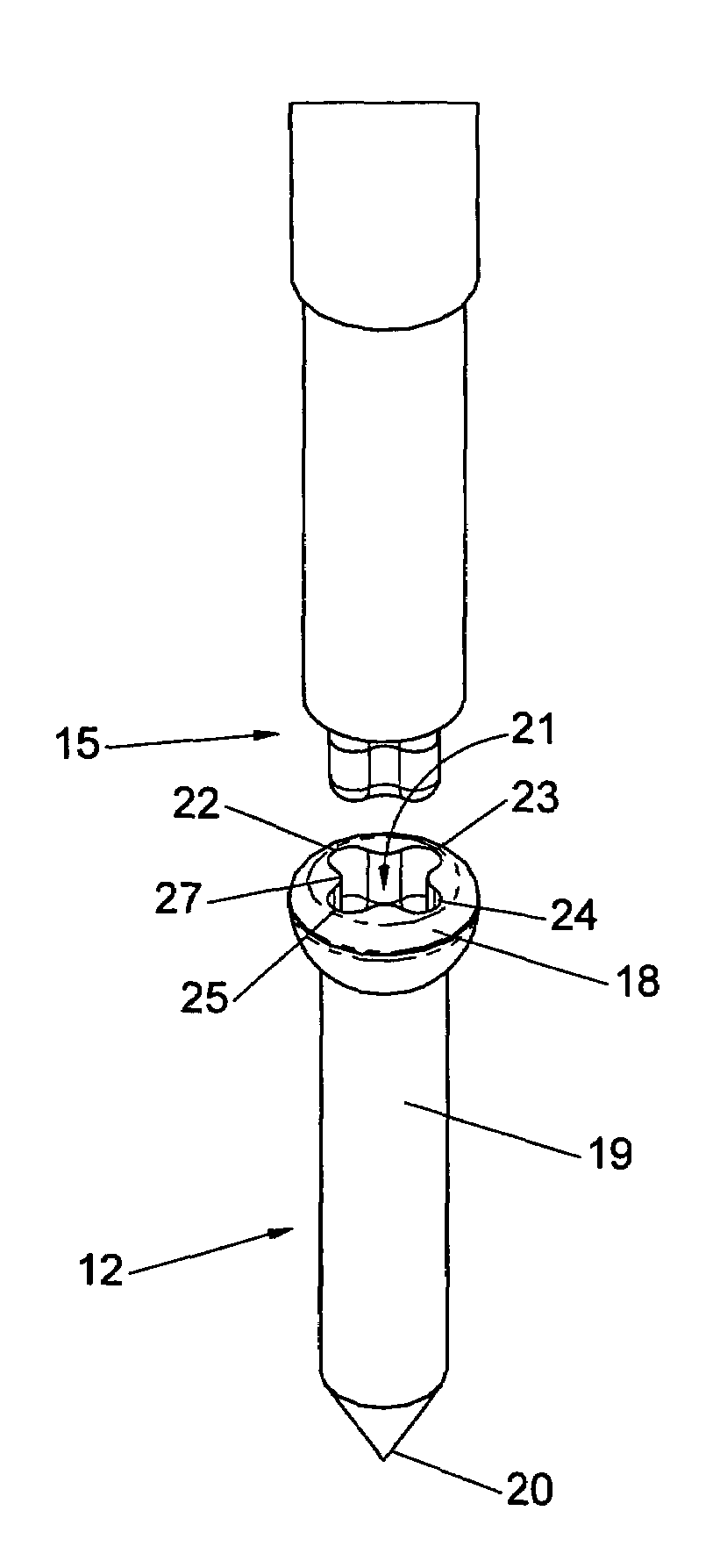 Medical fastener and tool