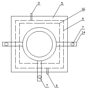 Visual device for accurately measuring multi-phase thermal conductivity factor at low temperature