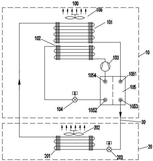 Novel air conditioning system for machine room