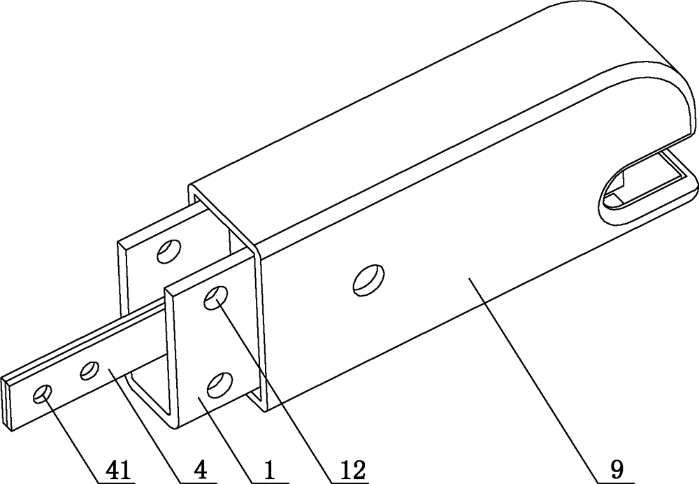 Connection device for fixing child seat on international standards organization fix (ISOFIX) interface