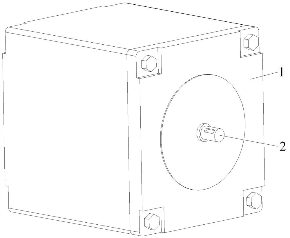 Embedded planetary speed reducing mechanism