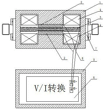 YIG (Yttrium Iron Garnet) band rejection filter based on planar resonant coupling structure and fabrication method of YIG band rejection filter