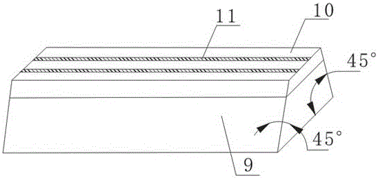 YIG (Yttrium Iron Garnet) band rejection filter based on planar resonant coupling structure and fabrication method of YIG band rejection filter