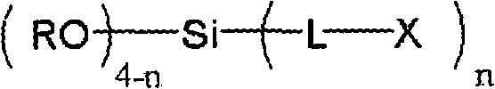 Surface treating agent for metallic materials