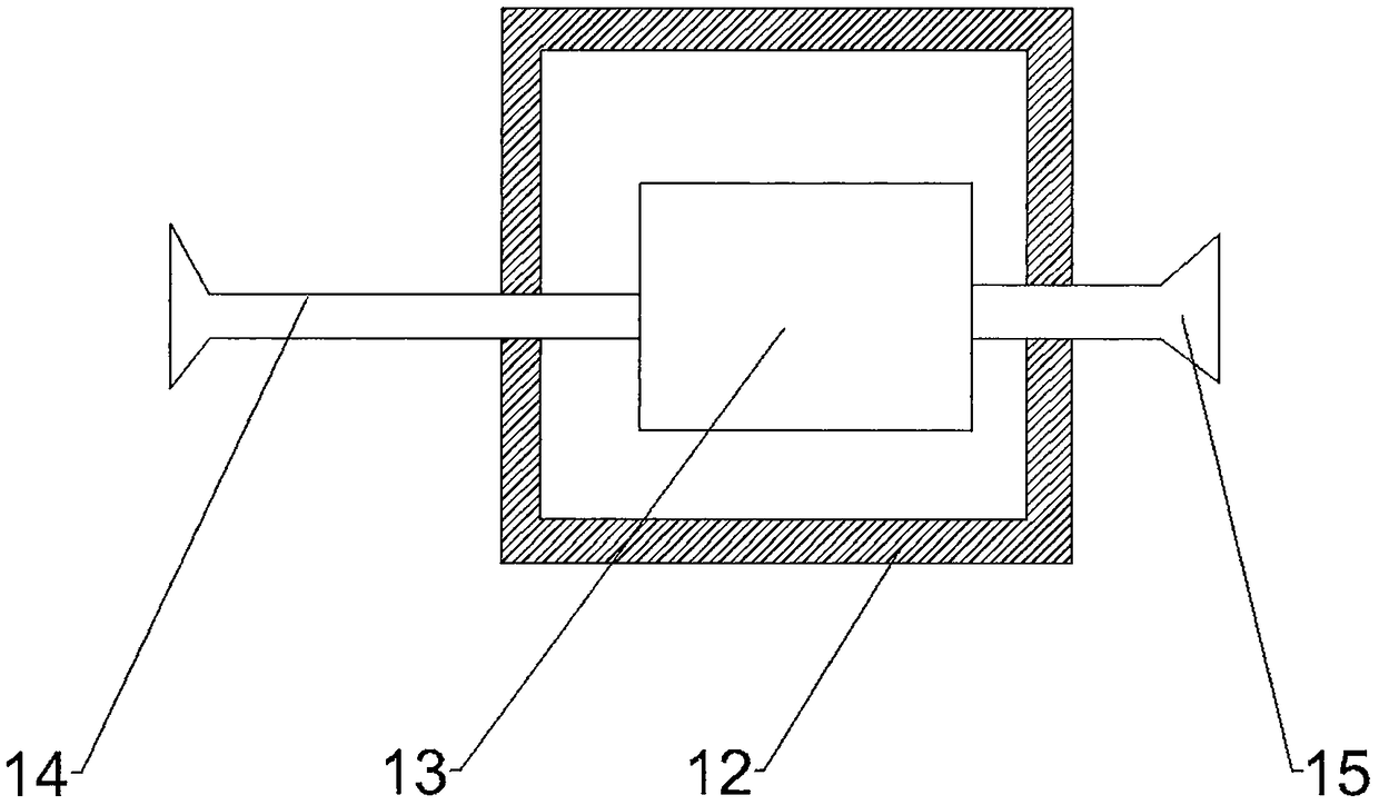 Rice threshing device with drying function