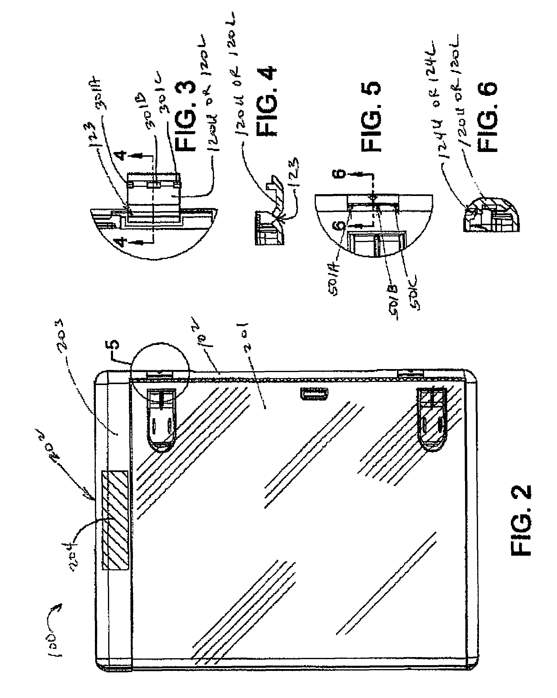 Injection molded case for optical storage discs