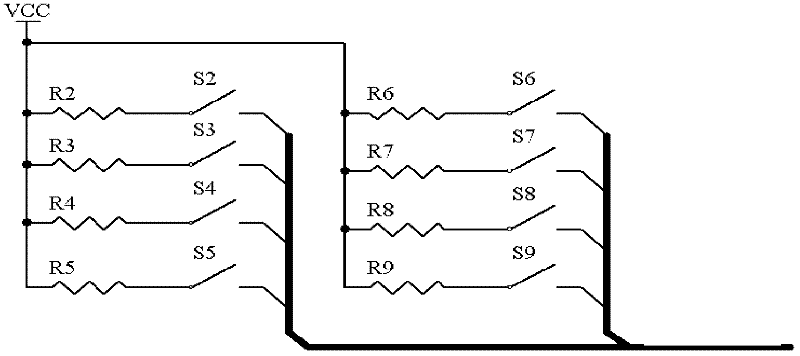 Board card test device