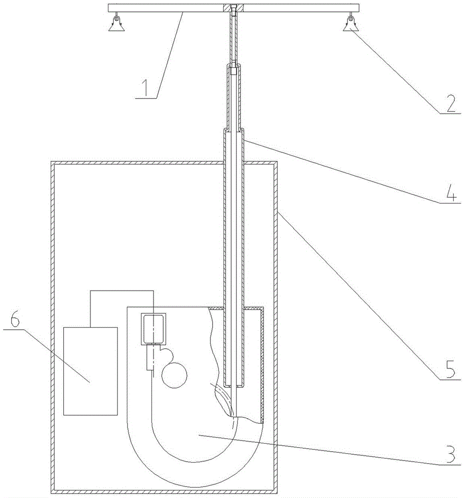 A calligraphy and painting paper stretching device