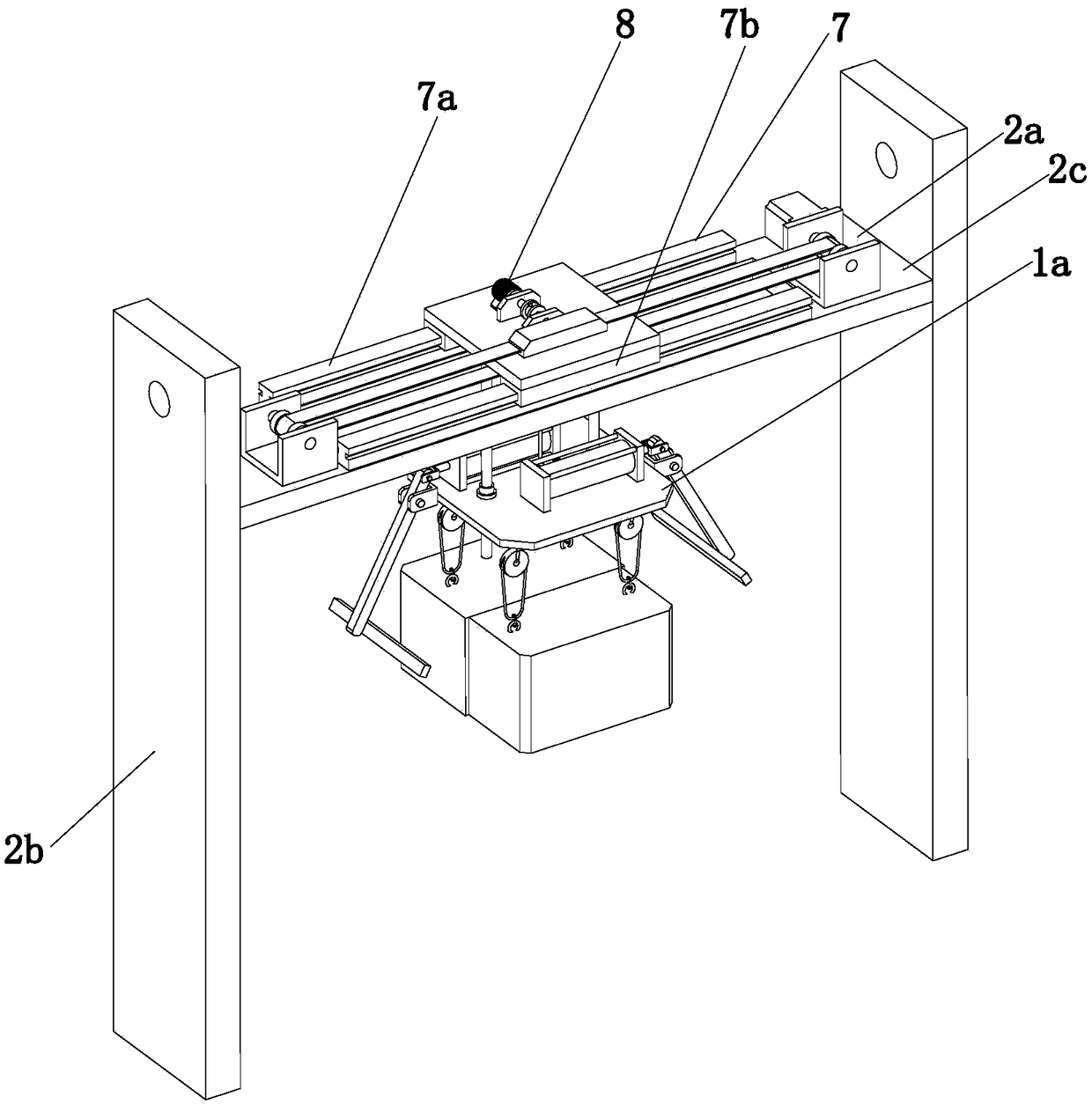 Hoisting method for injection mold