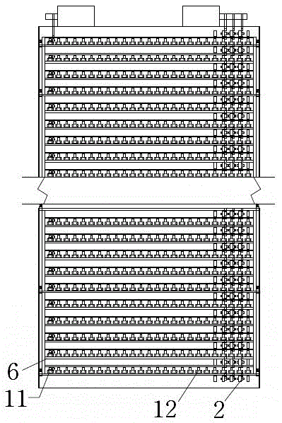 An automatic loading and unloading carriage