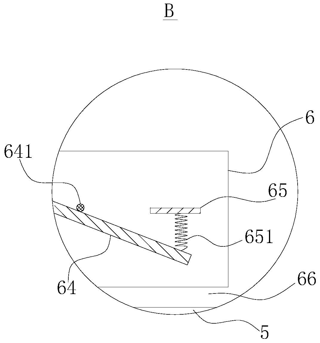 Shell screening device