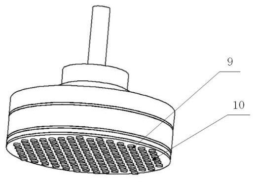 Elastic milling and polishing tool for free-form surface machining and manufacturing method of elastic milling and polishing tool