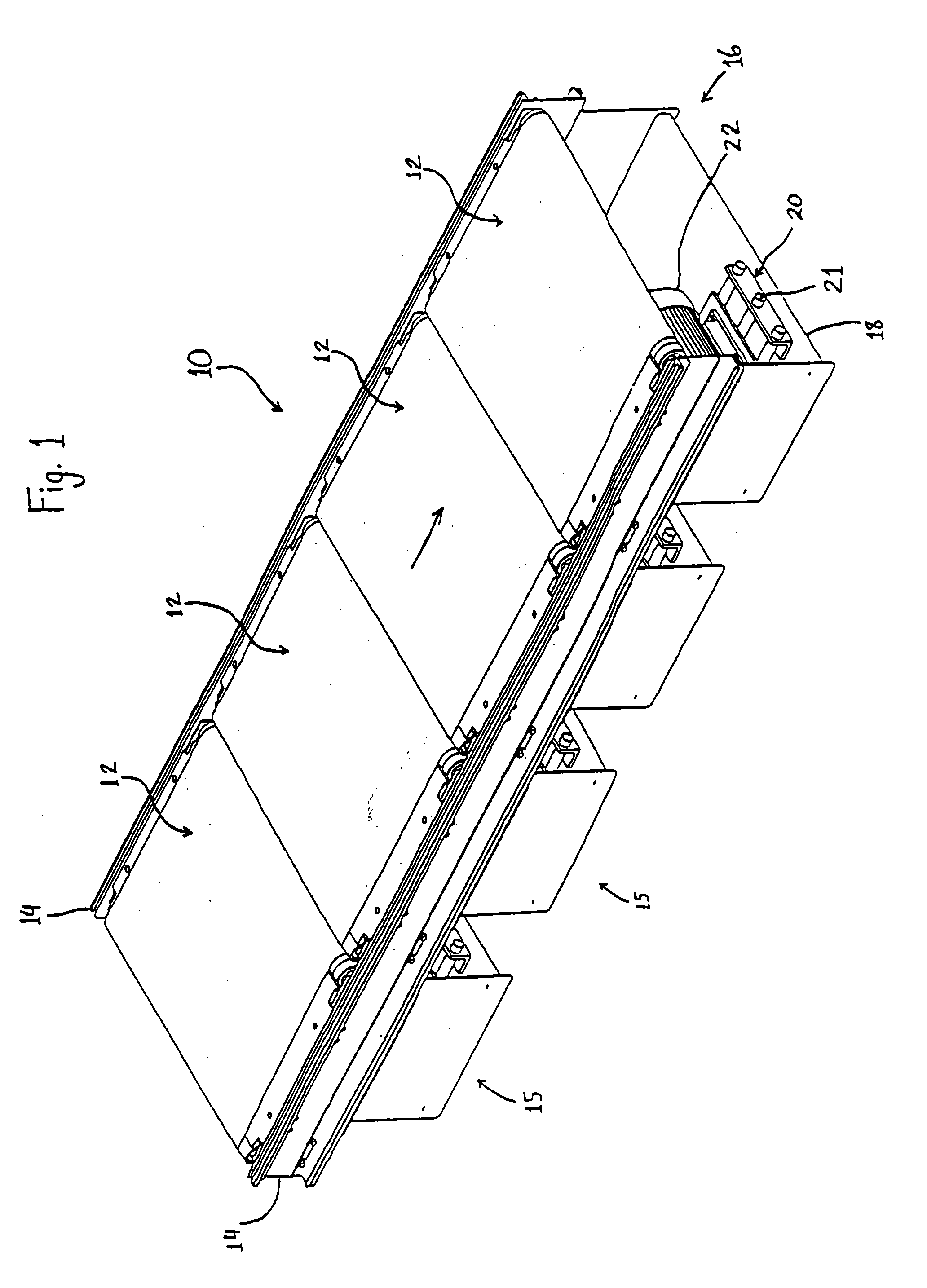 Belt conveyor and method