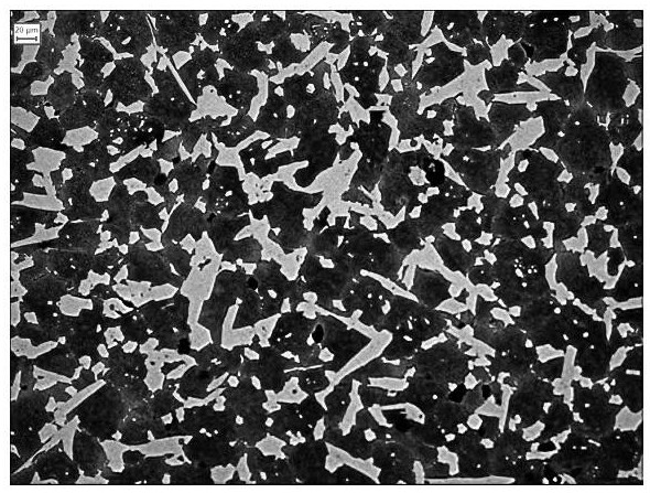 Novel electroweldable high-chromium white wear-resistant cast iron and preparation method thereof