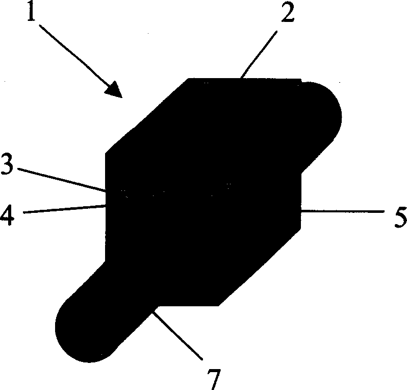 Lameller component of fusion reactor