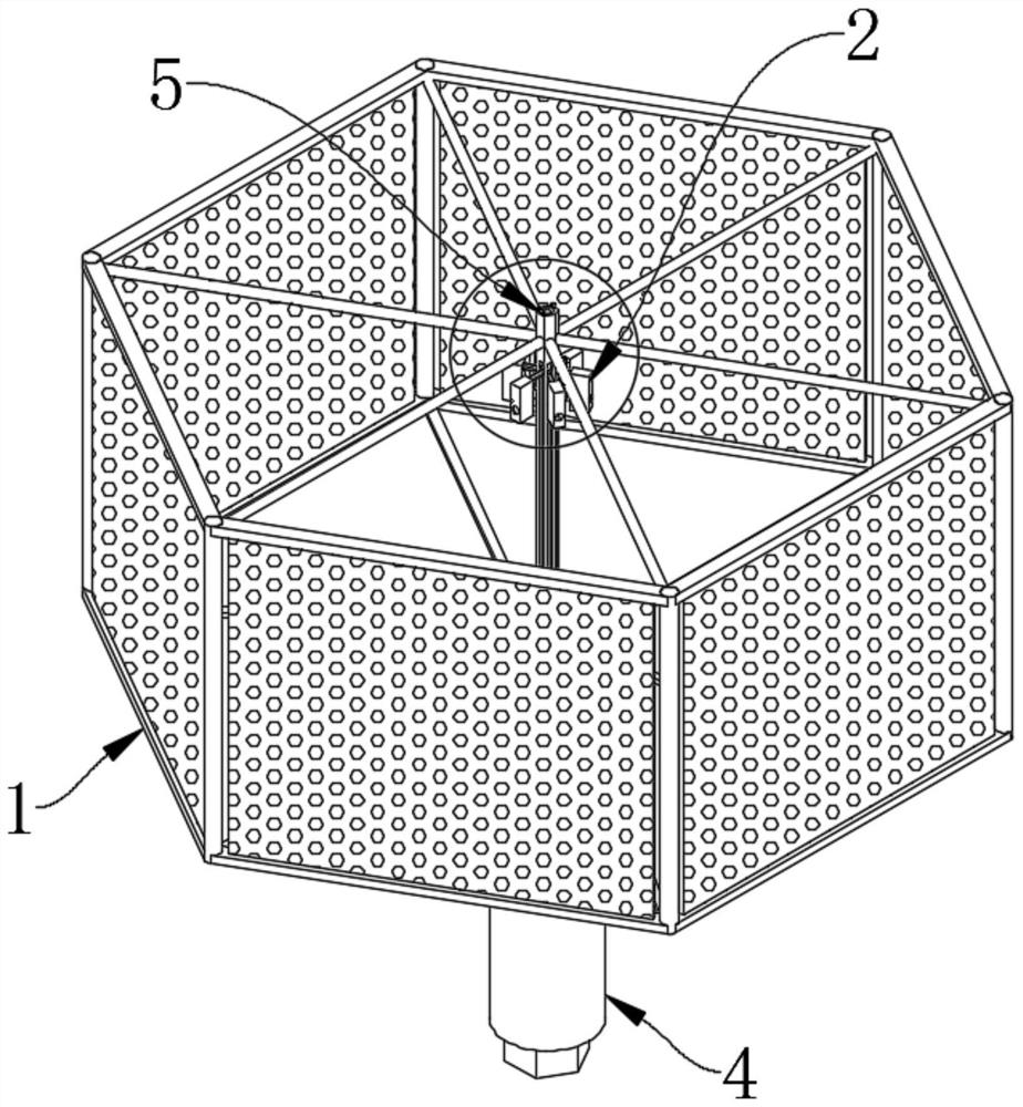 Deep-sea aquaculture net cage capable of accurately feeding baits