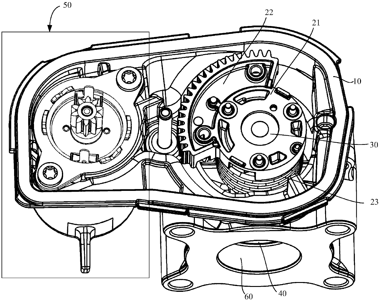 Waste gas recirculation valve