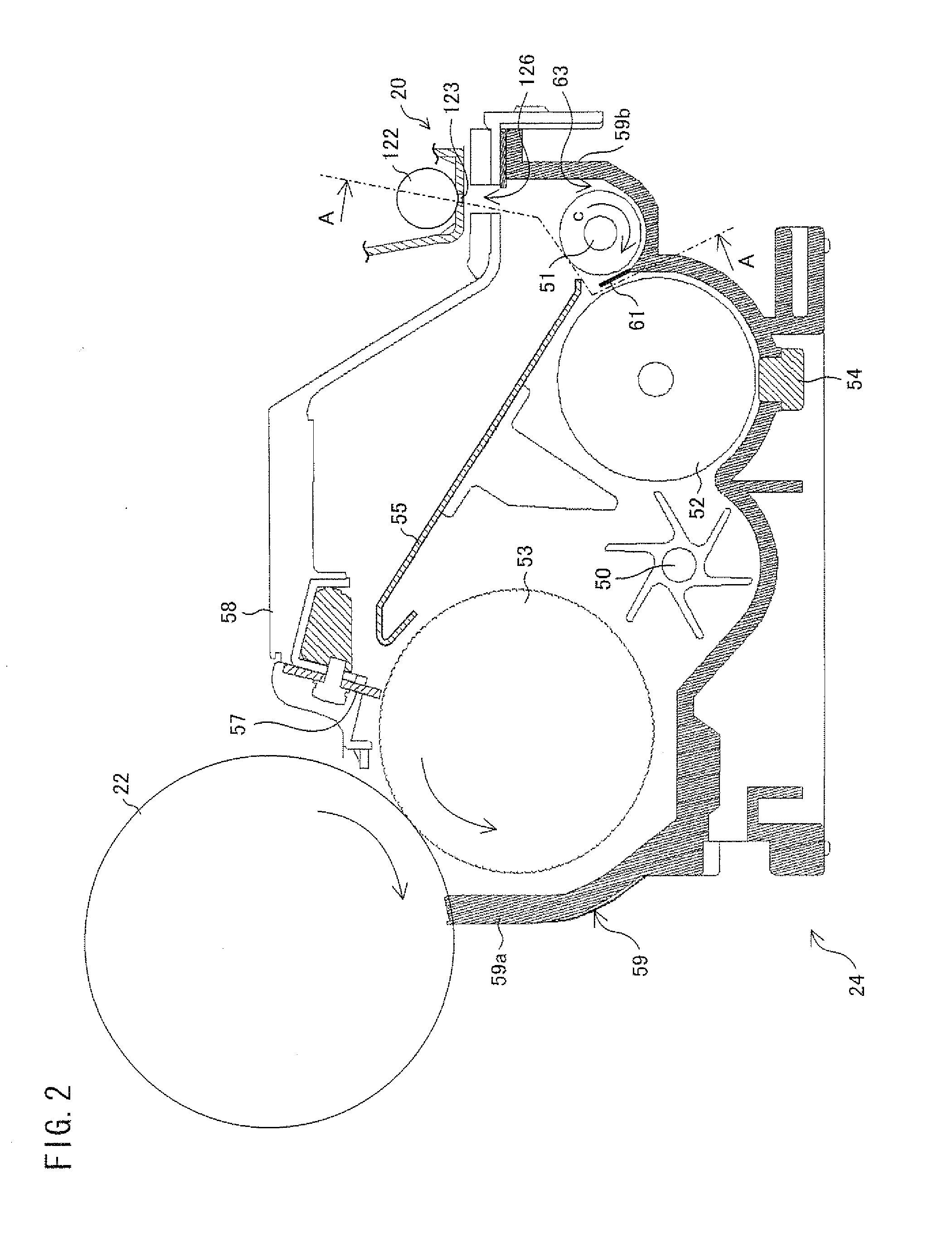 Developing device and image forming apparatus