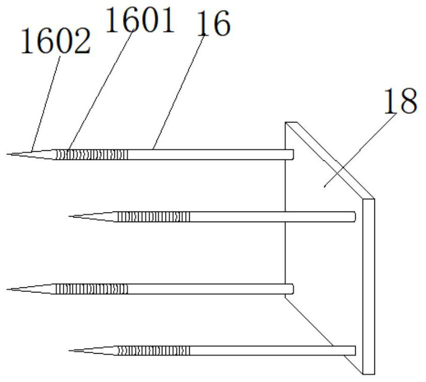 A waste removal device for wood processing