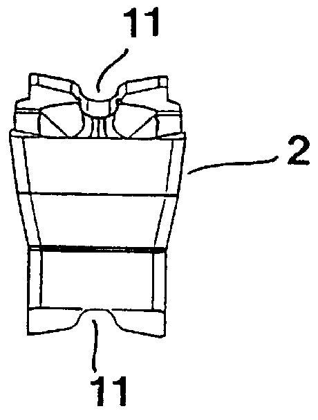 Tool for chip removing machining