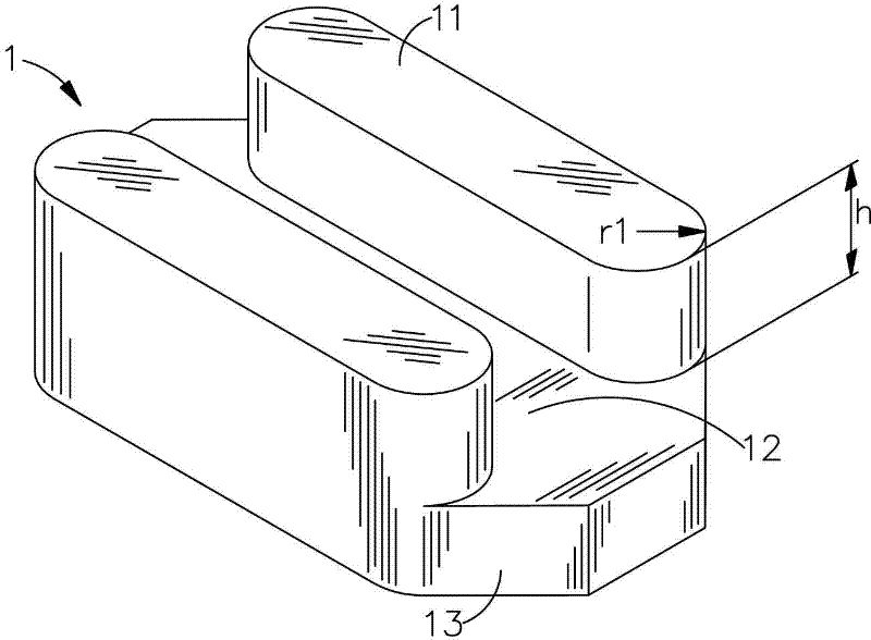 Building-block-combined-type high power transformer