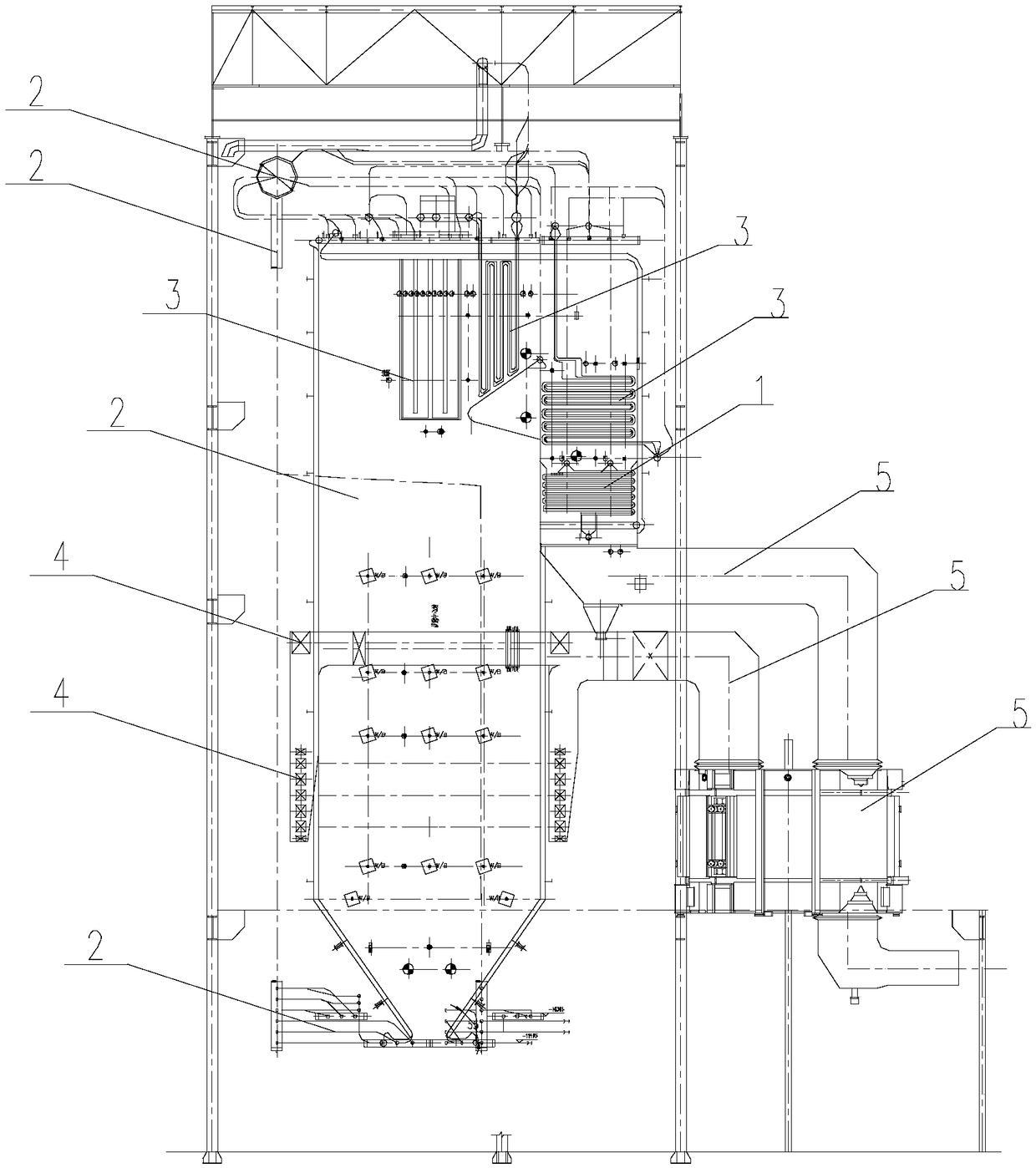 Medium-pressure boiler is suitable for burning xinjiang quasi-east coal