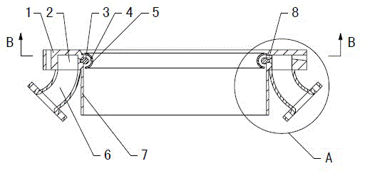 Method for repairing chilling ring of gasifier