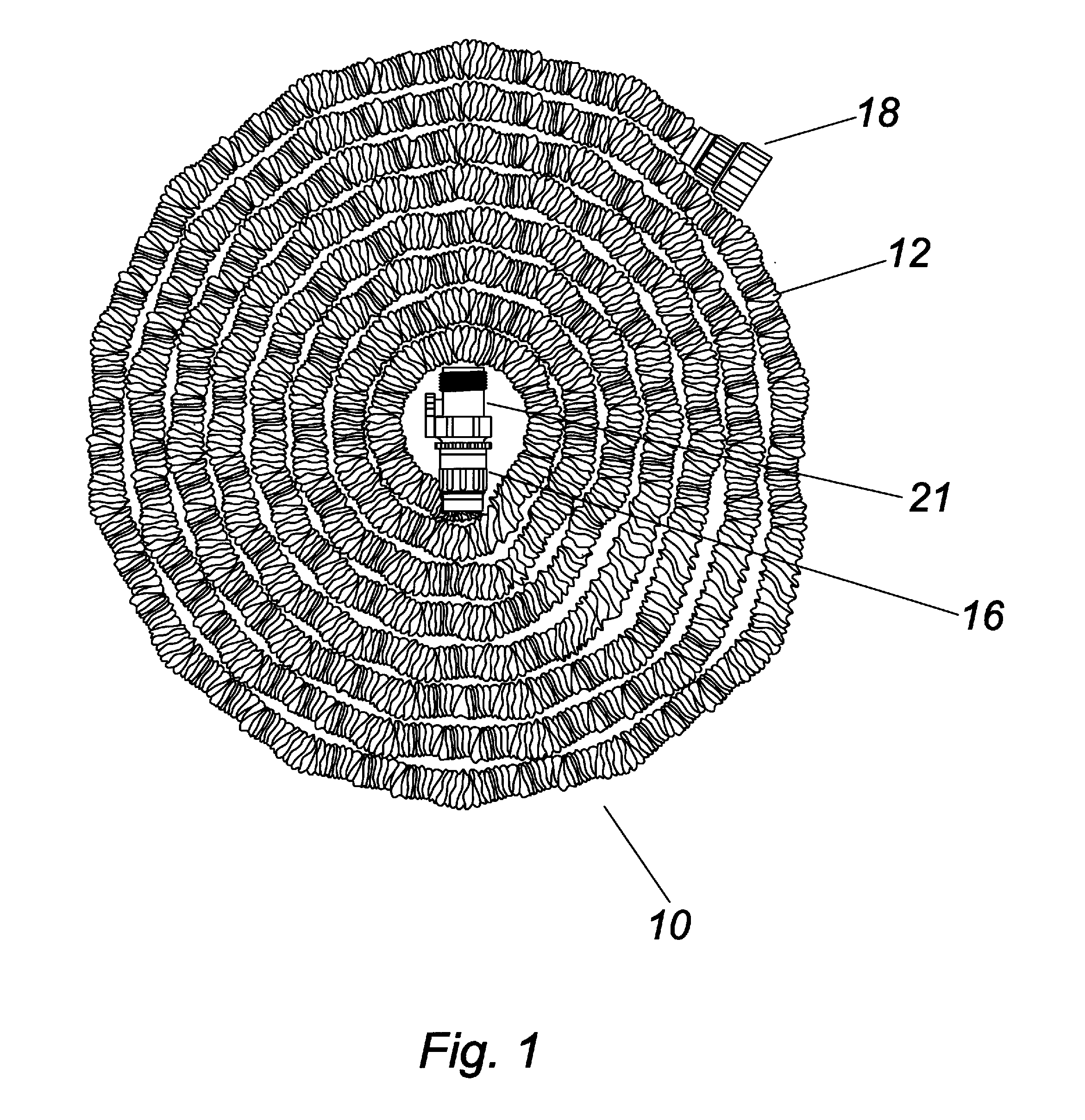 Expandable garden hose