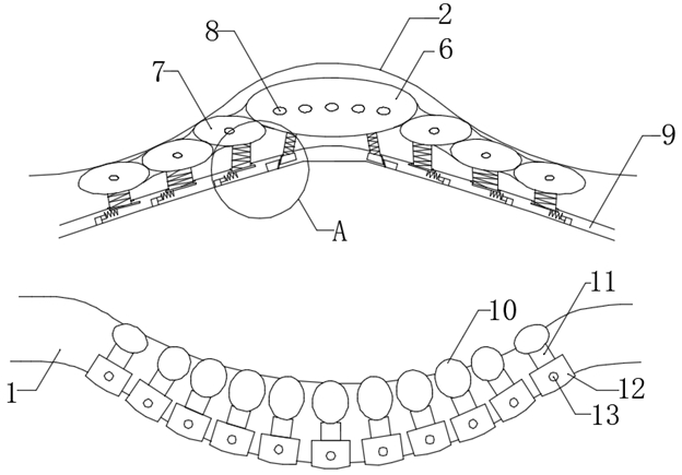 Intelligent nursing clothes with falling protection function