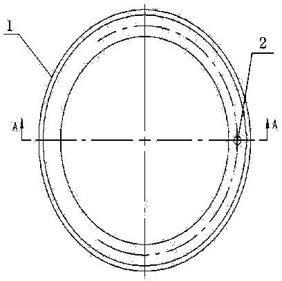 Crusher gear static pressure bearing mechanism