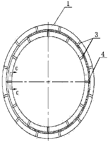 Crusher gear static pressure bearing mechanism