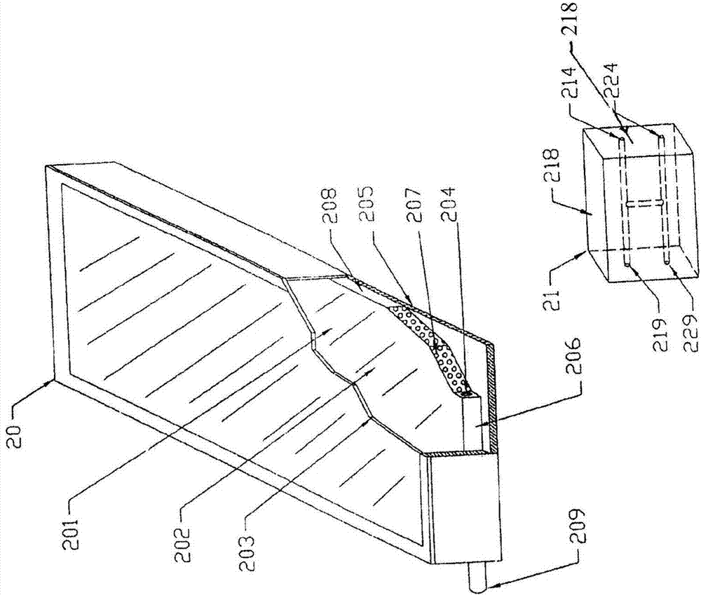 Insulating glass solar collector and buildings using it for heating and cooling with solar energy