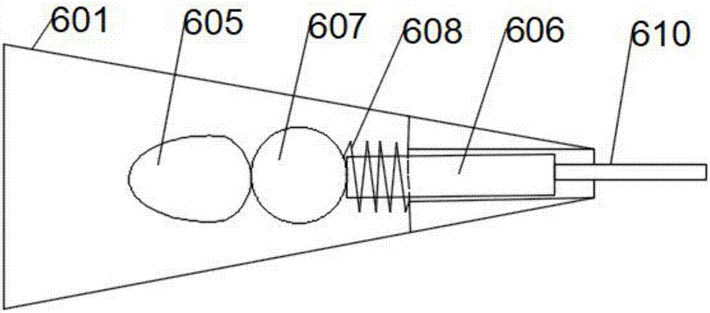 Tooth extraction auxiliary device for stomatology