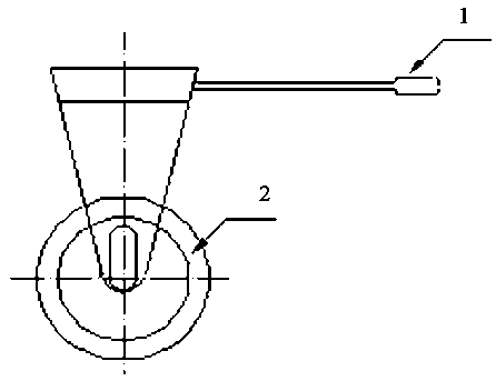 Simple testing method of bonding firmness of coating layer and substrate of heat-sensitive paper