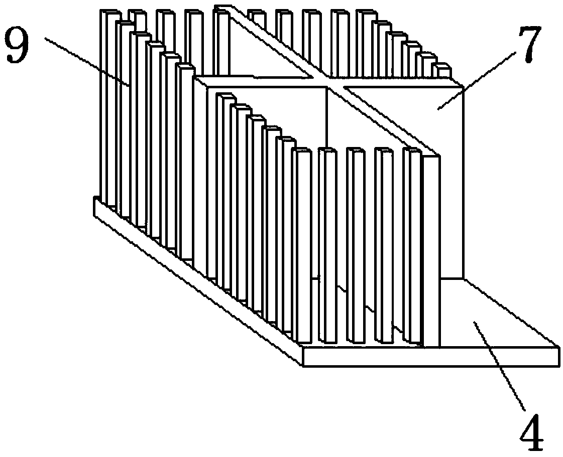 Moisture-proof data information placement cabinet for data acquisition