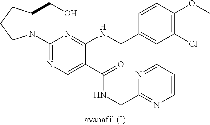 Avanafil preparation method