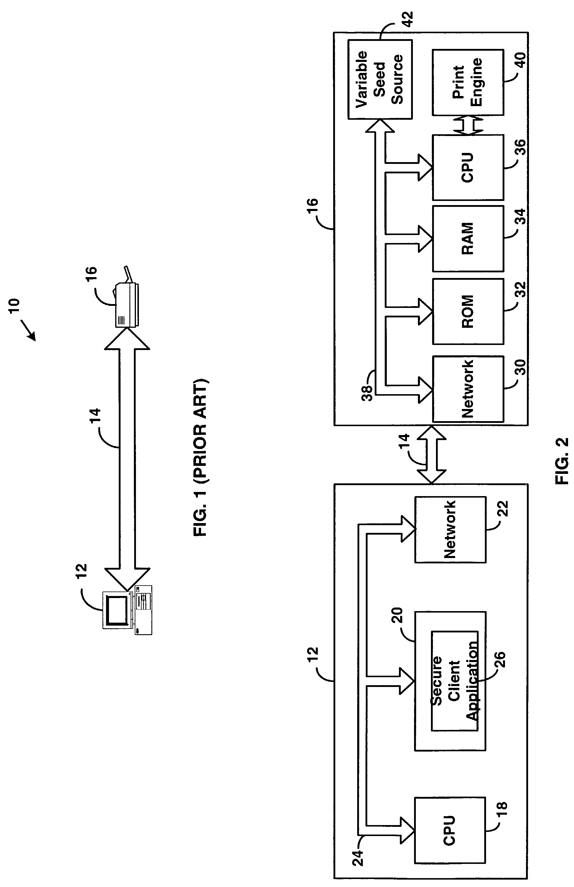 Methods and apparatus for secure document printing