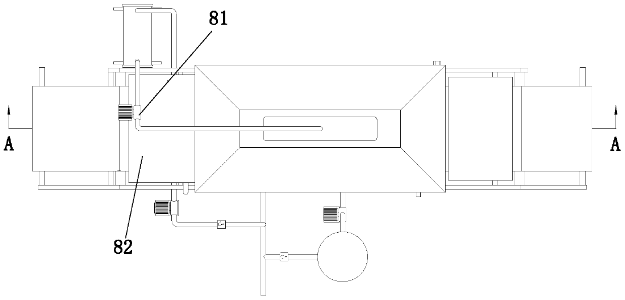 Flexible copper-clad plate electroplating device