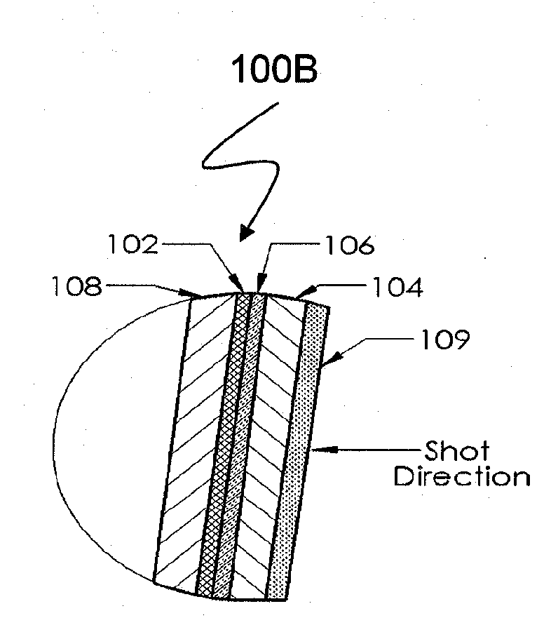 Antiballistic article and method of producing same