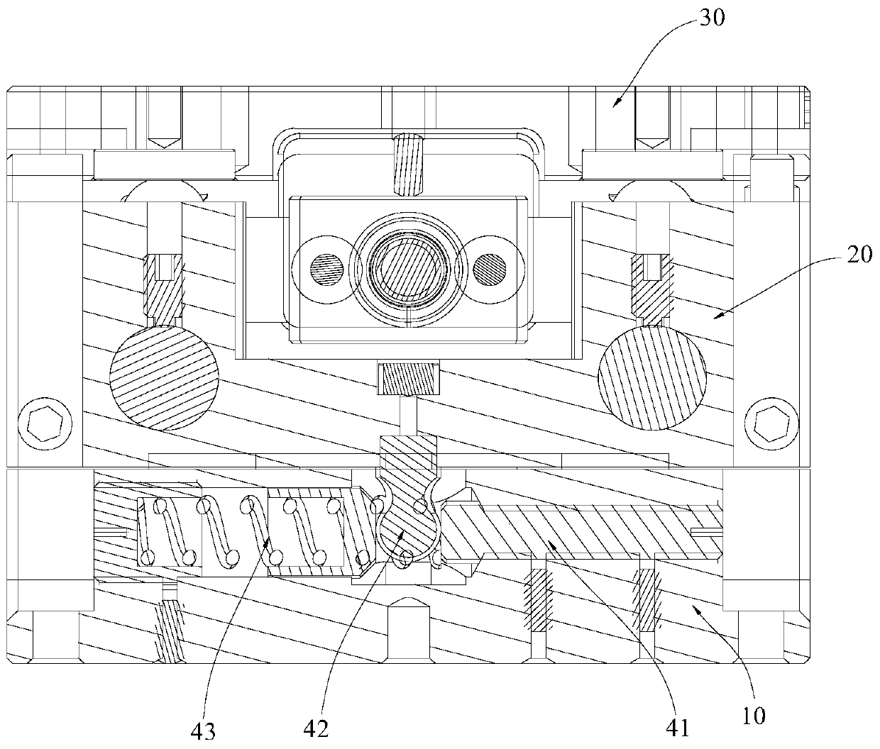 Five-axis micro sliding table