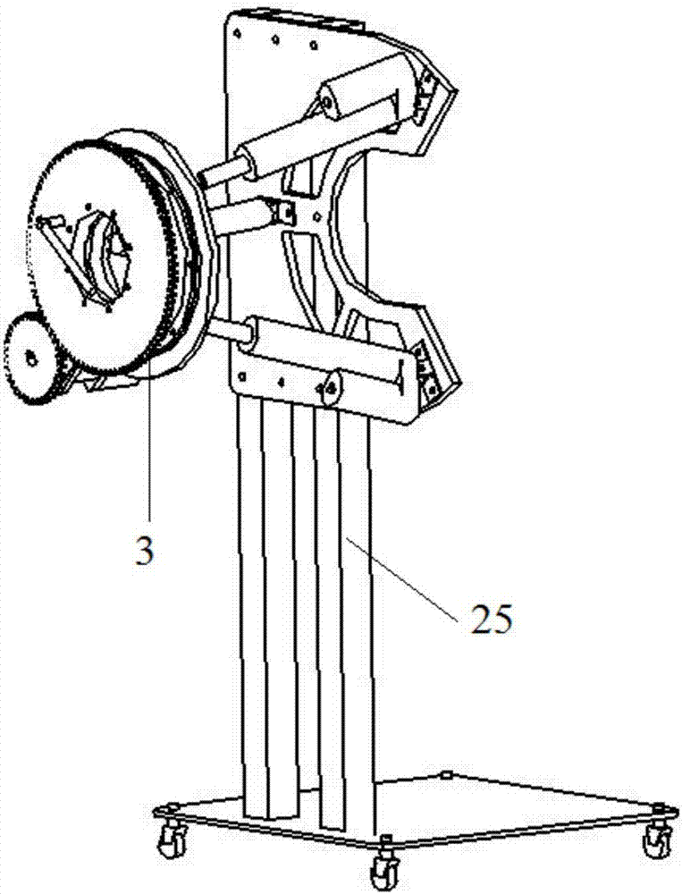 Three-degree-of-freedom forelimb rehabilitation robot based on parallel mechanism