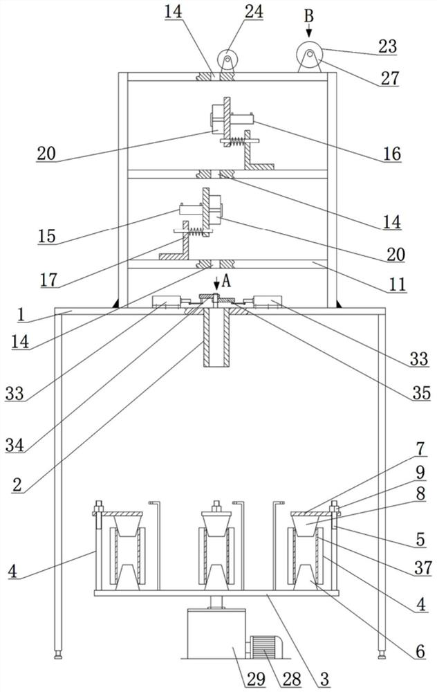 Twisting device of composite yarn for spinning